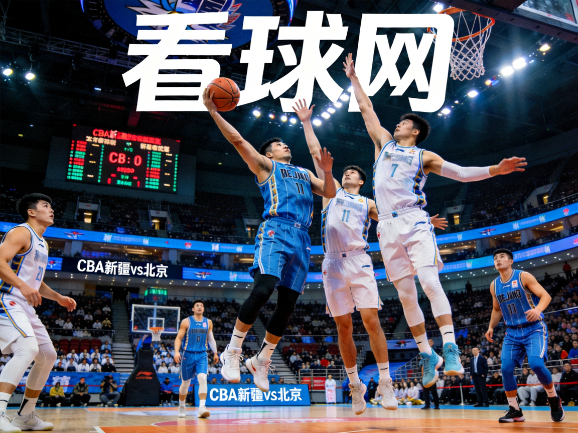 看球网-CBA新疆vs北京比赛瞬间